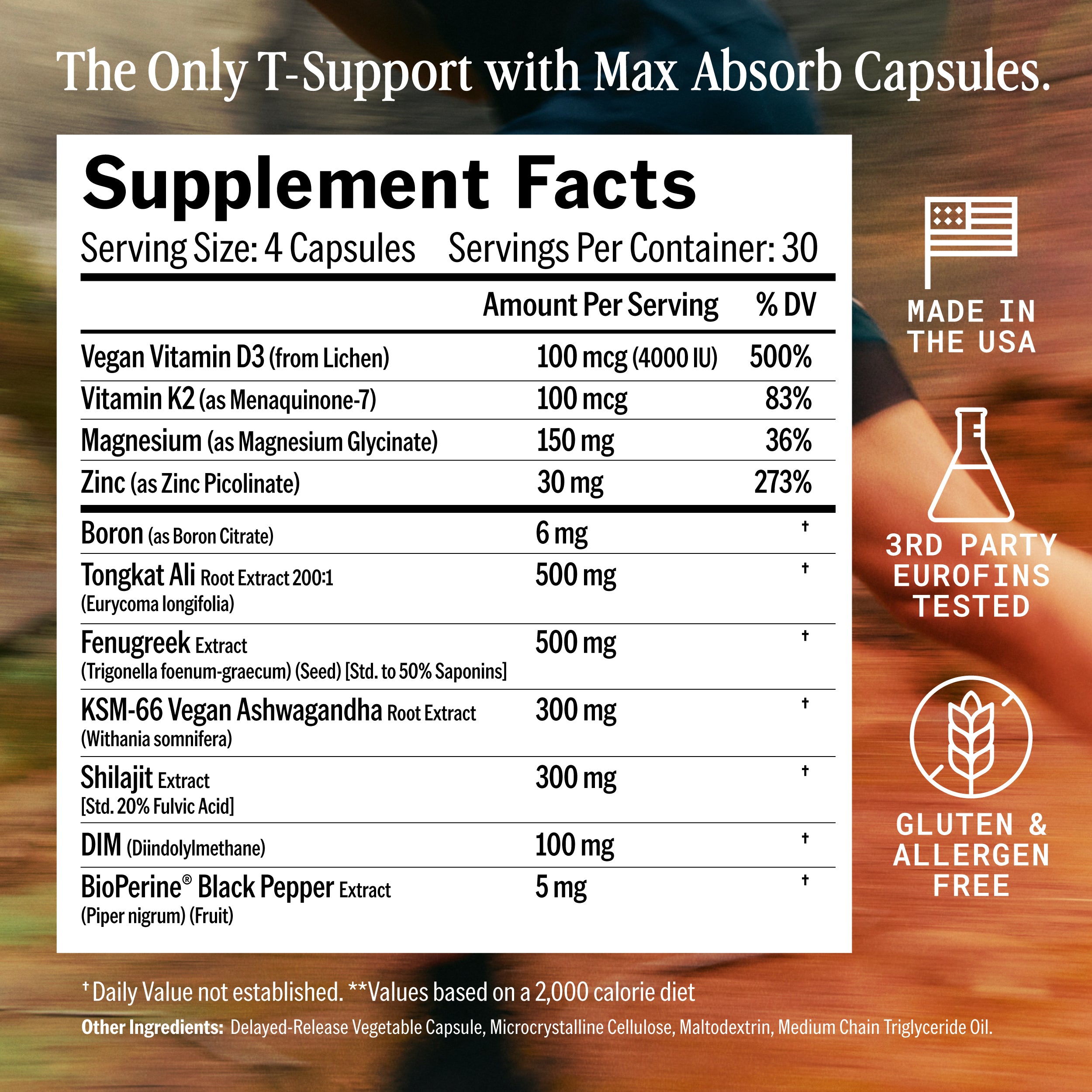 OPEN Edge: Testosterone Support